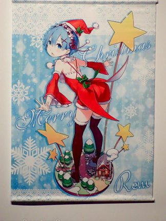 Re:Zero - Rem Christmas ver - Wall Scroll
