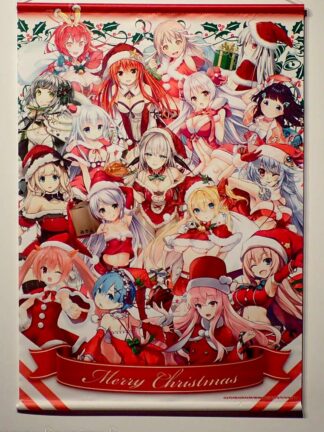Kadokawa Girls - Merry Christmas - Wall Scroll