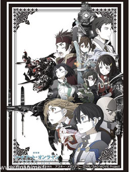 Sword Art Online: Ordinal Scale characters - Kirito card sleeve
