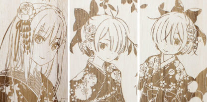 Re:Zero − Starting Life in Another World wall scroll set