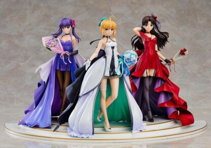 Fate/Stay Night - Saber, Rin & Sakura Celebration Dress figuurit