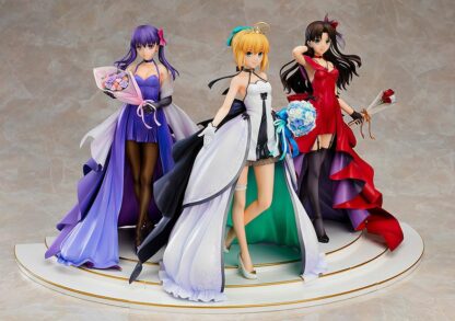 Fate/Stay Night - Saber, Rin & Sakura Celebration Dress figuurit