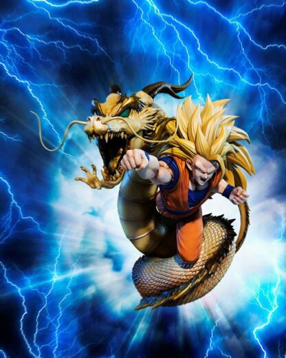 Dragon Ball - Super Saiyan 3 Son Goku figuuri, FiguartsZERO