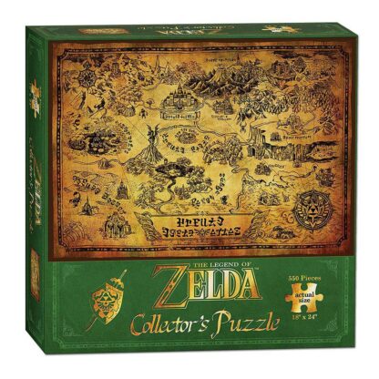 Legend of Zelda - Hyrule Map Puzzle