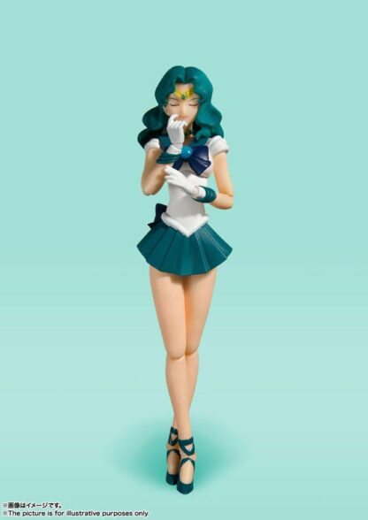 Sailor Moon - Sailor Neptune S.H. Figuarts figuuri Uusi Arviolta 15 cm korkea Valmistaja Bandai Tamashii Nations