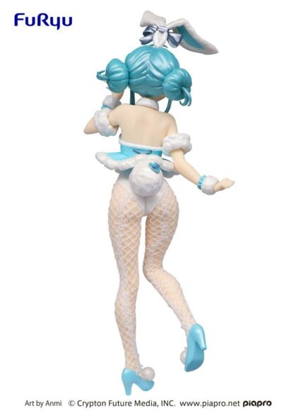 Hatsune Miku Vocaloid BiCute White Rabbit Pearl Color ver figuuri