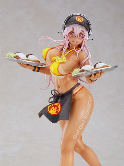 Super Sonico Bikini Waitress ver figure.