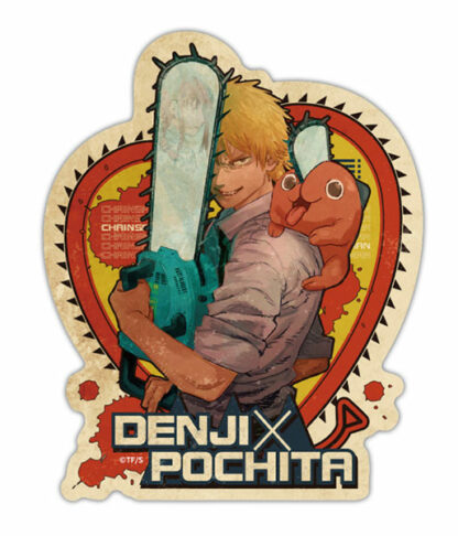 Chainsaw Man - Denji & Pochita sticker