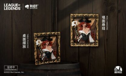 League of Legends - 3D photo frame of The Bounty Hunter-Miss Fortune figuuri