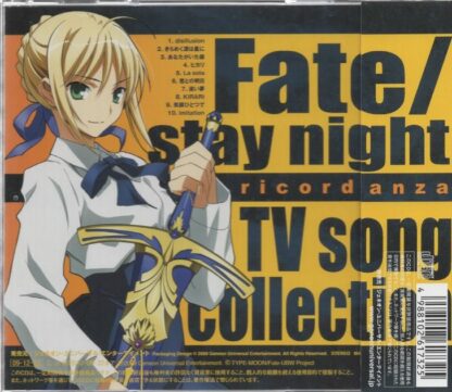 Fate/Stay Night TV Song Collection CD