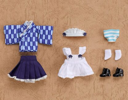 Nendoroid Doll Outfit Set Japanese-Style Maid - Blue