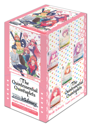 W&S - The Quintessential Quintuplets TCG Booster Pack Display - EN (English Edition)