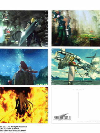 Final Fantasy VII postikorttisetti