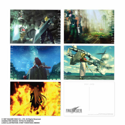 Final Fantasy VII postcard set