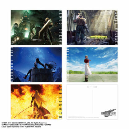 Final Fantasy VII Remake Postcard Set (5)