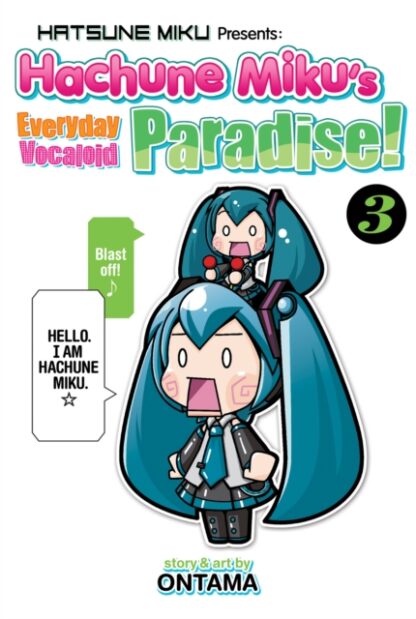 Hatsune Miku Presents: Hachune Miku's Everyday Vocaloid Paradise Manga Vol. 3