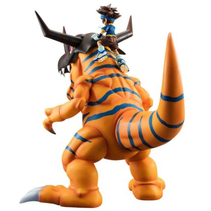 Digimon Adventure - Greymon & Taichi figuuri