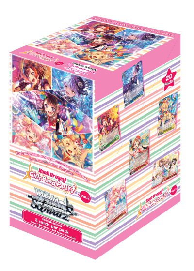 W&S - BanG Dream! Girls Band Party! Vol.2 Booster Pack - EN