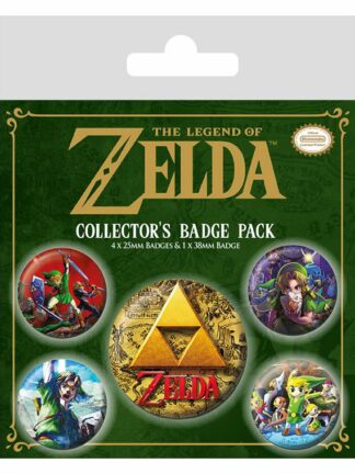 Legend of Zelda pin set