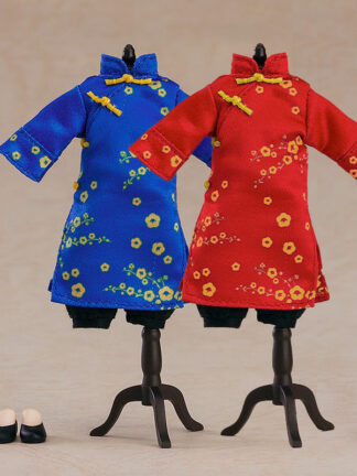 Nendoroid Doll Outfit Set - Long Length Chinese Outfit Red/Blue