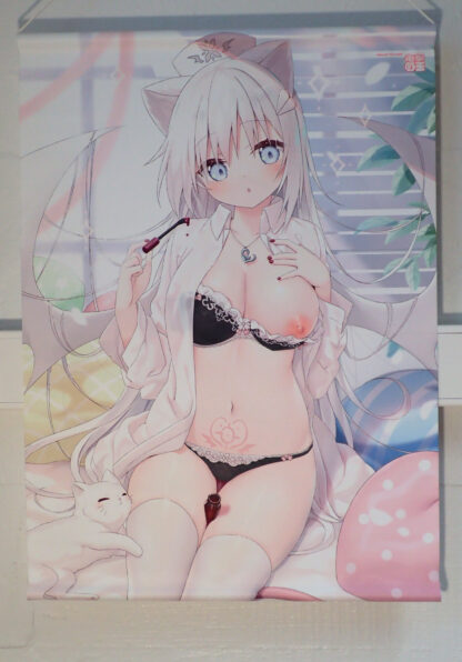 Succubus nurse Orrea changing clothes Wall Scroll