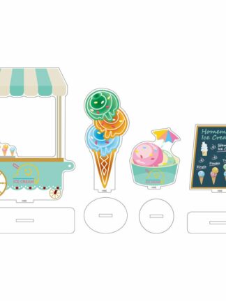 Nendoroid More Acrylic Stand Decorations: Ice Cream Parlor