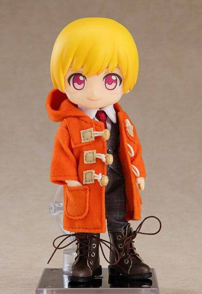 Nendoroid Doll Warm Clothing Set: Boots & Duffle Coat (Beige/Orange)