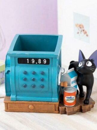 Studio Ghibli: Kiki's Delivery Service - Jiji and Blue Cash Register Diorama figuuri
