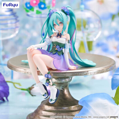 Hatsune Miku Flower Fairy Morning Glory Noodle Stopper figuuri