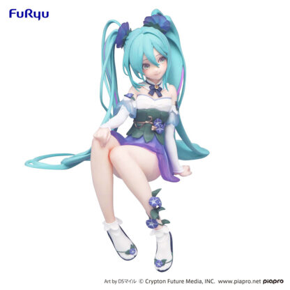 Hatsune Miku Flower Fairy Morning Glory Noodle Stopper figuuri