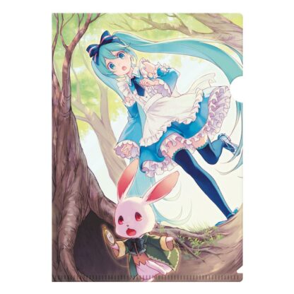 Vocaloid Hatsune Miku Wonderland muovitaskusetti
