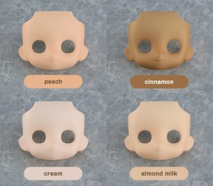 Nendoroid Doll Customizable Face Plate 00 (Peach/Cinnamon/Cream/Almond Milk)