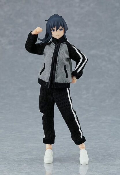 Female Body Makoto with Tracksuit + Tracksuit Skirt Outfit Figma [601]