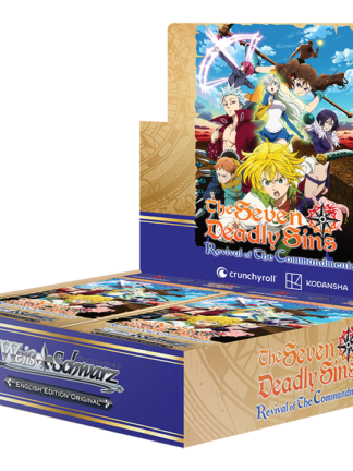 W&S – The Seven Deadly Sins: Revival of The Commandments TCG Booster Pack Display – EN