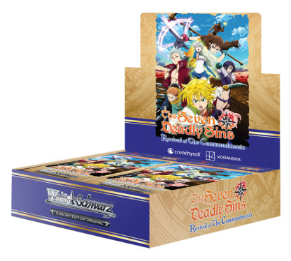 W&S – The Seven Deadly Sins: Revival of The Commandments TCG Booster Pack Display – EN