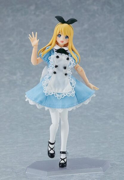 Female Body Alice with Dress and Apron Outfit Figma [598]