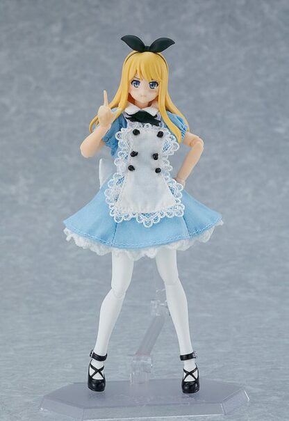 Female Body Alice with Dress and Apron Outfit Figma [598]