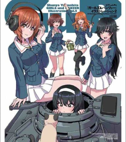 Shunya Yamashita Girls und Panzer Illustrations vol 2 taidekirja
