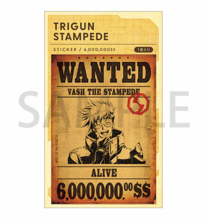 Trigun Stampede Wanted tarra