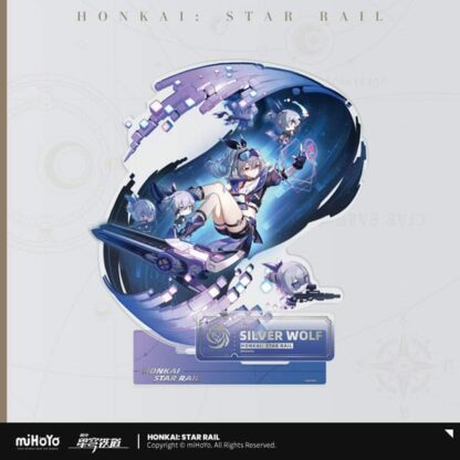 Honkai: Star Rail - Silver Wolf akryylihahmo