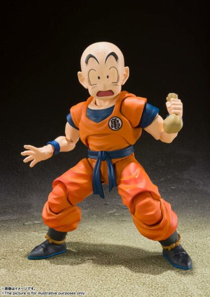 Dragon Ball Z - Krillin Earth's Strongest Man SH Figuarts action figure