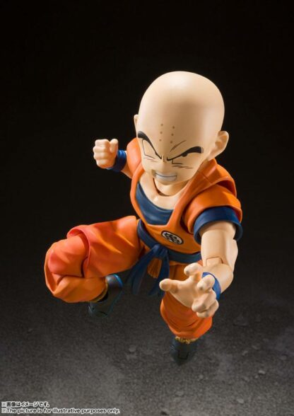 Dragon Ball Z - Krillin Earth's Strongest Man S.H. Figuarts action figuuri