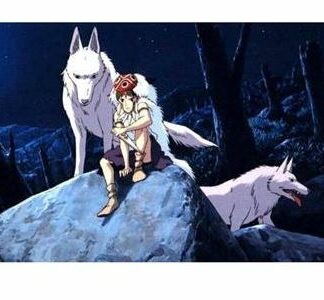 Studio Ghibli - Princess Mononoke - San & Moro palapeli