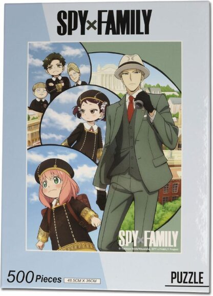 Spy x Family Go to School puzzle