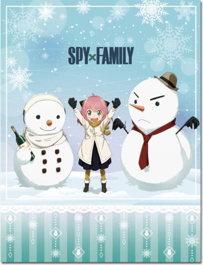 Spy x Family - Snowman and Anya quilt