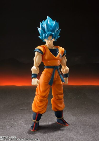 Dragon Ball - Super Saiyan God Super Saiyan Son Goku S.H. Figuarts figuuri