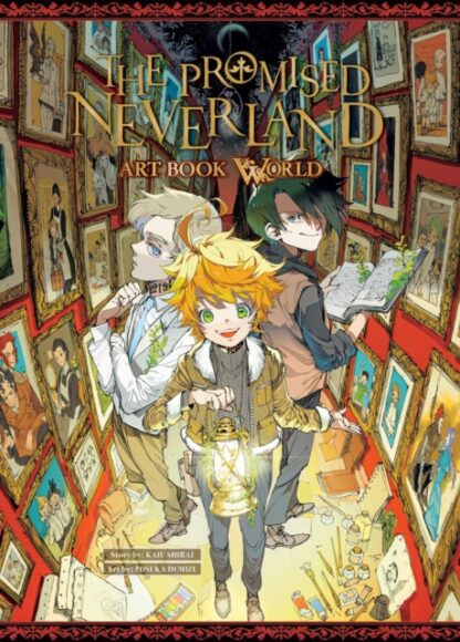 EN – The Promised Neverland: Art Book World taidekirja