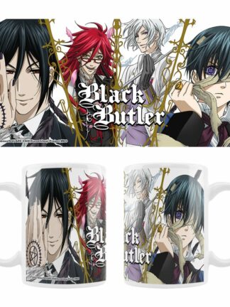 Black Butler – Sebastian, Grell, Ash, Ciel muki