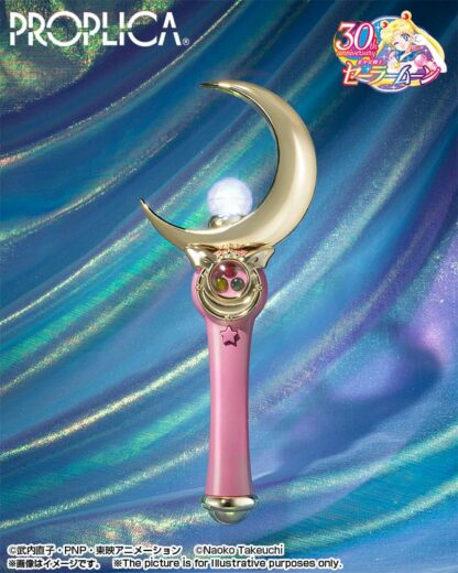 Sailor Moon - Moon Stick Brilliant Color Edition Proplica Replica
