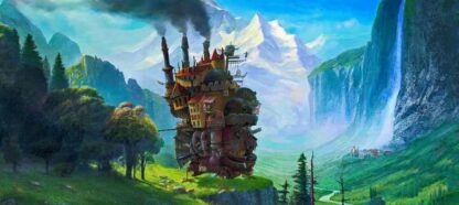 Studio Ghibli - Wandering Castle rubber mat